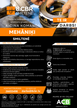 Mehāniķis 8CBR